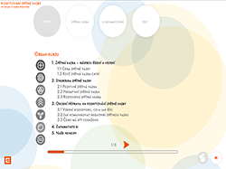 Example of the course for ČEZ